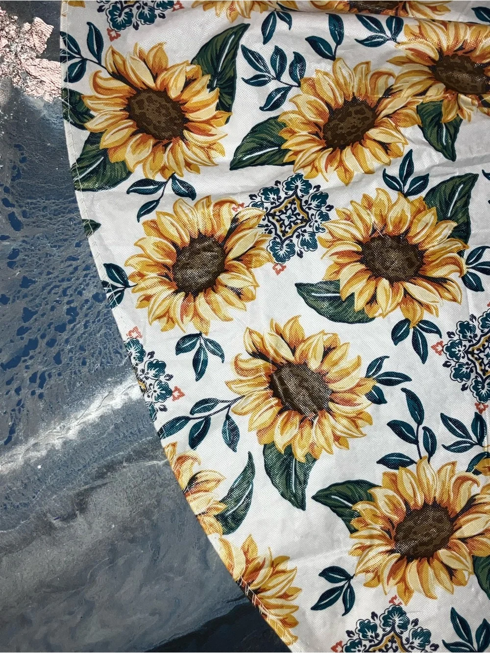 Sunflower used once